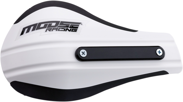MOOSE RACING Handguards - Deflector - Contour 2 - White 51-220 - Cycle City Outdoors