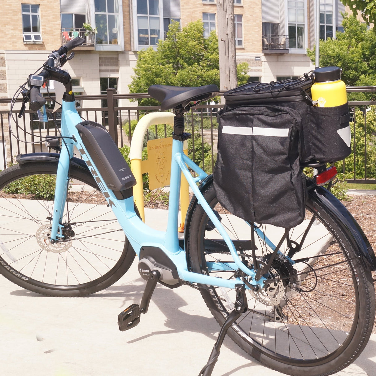 BiKase - MIK Trunk Bag Big Daddy Bicycle Rack Bag (works only with MIK Rack - not Included)