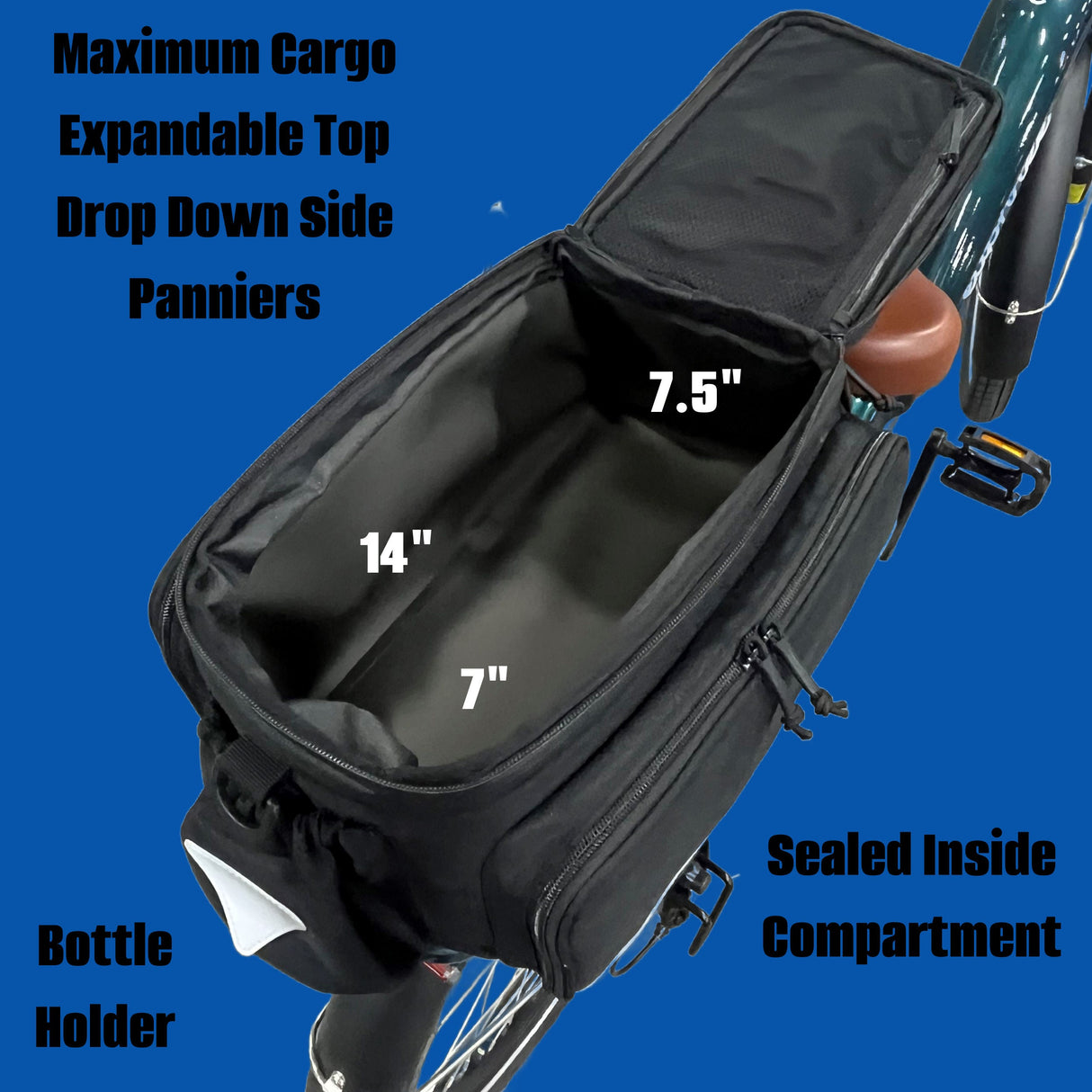 BiKASE Big Poppa Rack Bag