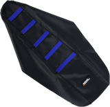 MOOSE RACING Ribbed Seat Cover - Black Cover/Blue Ribs - Yamaha YZ8502-332RT - Cycle City Outdoors