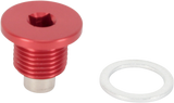 MOOSE RACING Magnetic Drain Plug - Red - Husqvarna DP126 - Cycle City Outdoors