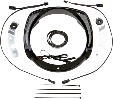 CIRO Headlight Bezel - Black 45206