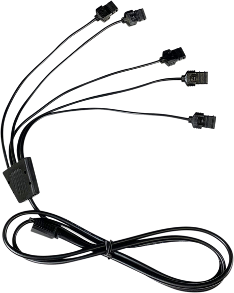 Custom Dynamics Wire Extension - 44" - 5-Way Splitter PG-EXT-44 - Cycle City Outdoors