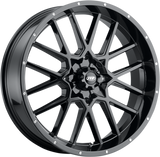 ITP Wheel - Hurricane - Front/Rear - Black - 20x6.5 - 4/137 - 4+2.5 (+10 mm) 2022517705B
