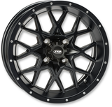 ITP Wheel - Hurricane - Front/Rear - Black Machined - 20x6.5 - 4/137 - 4+2.5 (+10 mm) 2022517546B