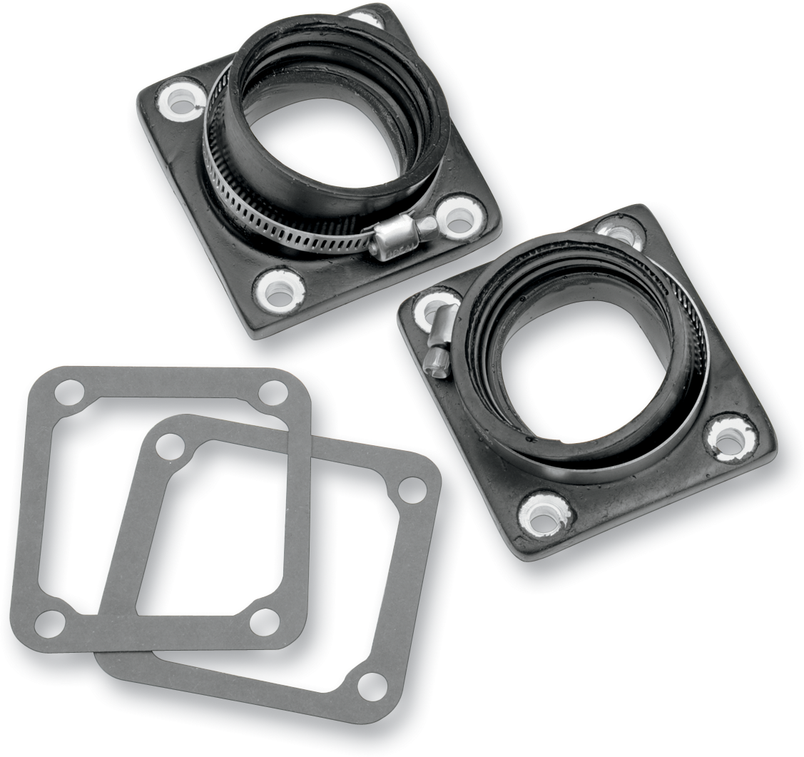 MOOSE RACING Intake Manifolds - Yamaha - 38 mm - 39 mm 1138-BLK - Cycle City Outdoors