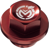 MOOSE RACING Magnetic Float Bowl Drain Plug By Zip-ty - Red DP117 - Cycle City Outdoors