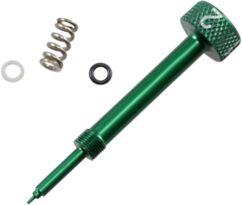 MOOSE RACING Fuel Mixture Screw by Zip-Ty - Green FMS01-GR - Cycle City Outdoors