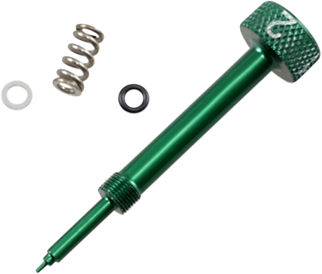 MOOSE RACING Fuel Mixture Screw by Zip-Ty - Green FMS01-GR - Cycle City Outdoors
