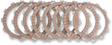 MOOSE RACING Clutch Friction Plates - CRF 250R/X M70-5176-8 - Cycle City Outdoors