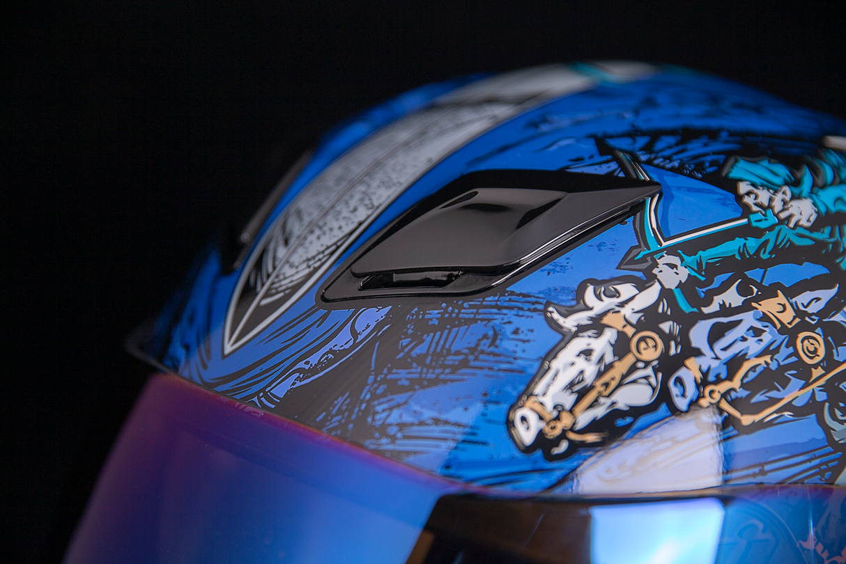 Icon Airflite™ Helmet - 4Horsemen - Blue - Medium 0101-13919