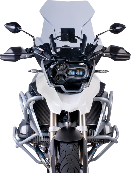 Puig Hi-Tech Parts 6486H Touring Windscreen - 21-1/2" - Smoke - BMW | Street