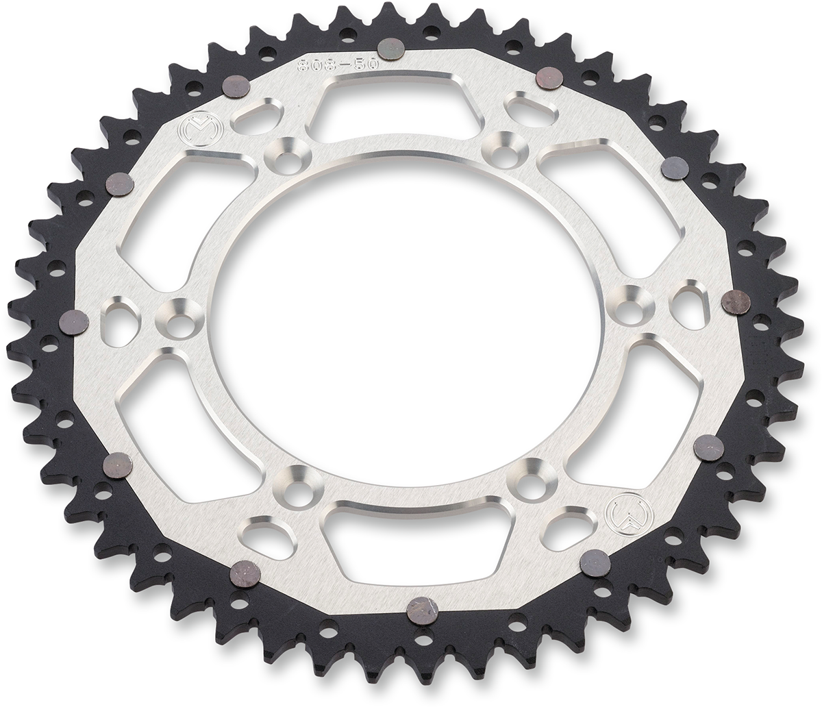 MOOSE RACING Dual Sprocket - Silver - 49 Tooth 1210-210-49-11X - Cycle City Outdoors