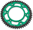 MOOSE RACING Dual Sprocket - Green - 49 Tooth 1210-460-49-15X - Cycle City Outdoors