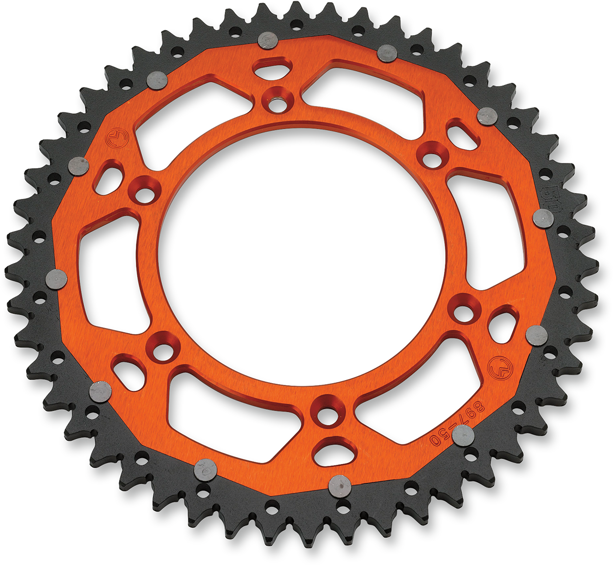 MOOSE RACING Dual Sprocket - Orange - 51 Tooth 1210-897-51-14X - Cycle City Outdoors