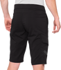 100% Ridecamp Shorts - Black - US 32 40029-00002