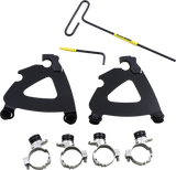 MEMPHIS SHADES Road Warrior Trigger-Lock Mounting Kit - Black - XL MEB2064