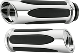 ARLEN NESS Grips - Comfort - Deep Cut - Cable - Chrome 07-050