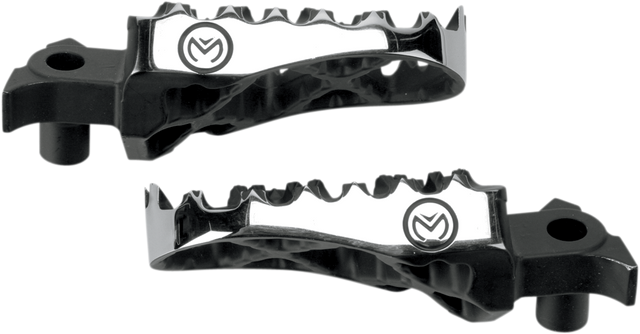 MOOSE RACING Hybrid Footpegs - 1/2" Offset - Gas Gas/Yamaha STYZ-5B - Cycle City Outdoors