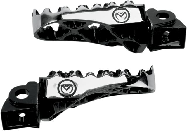 MOOSE RACING Hybrid Footpegs - 1/2" Offset - Kawasaki/Suzuki STKXM-5B - Cycle City Outdoors