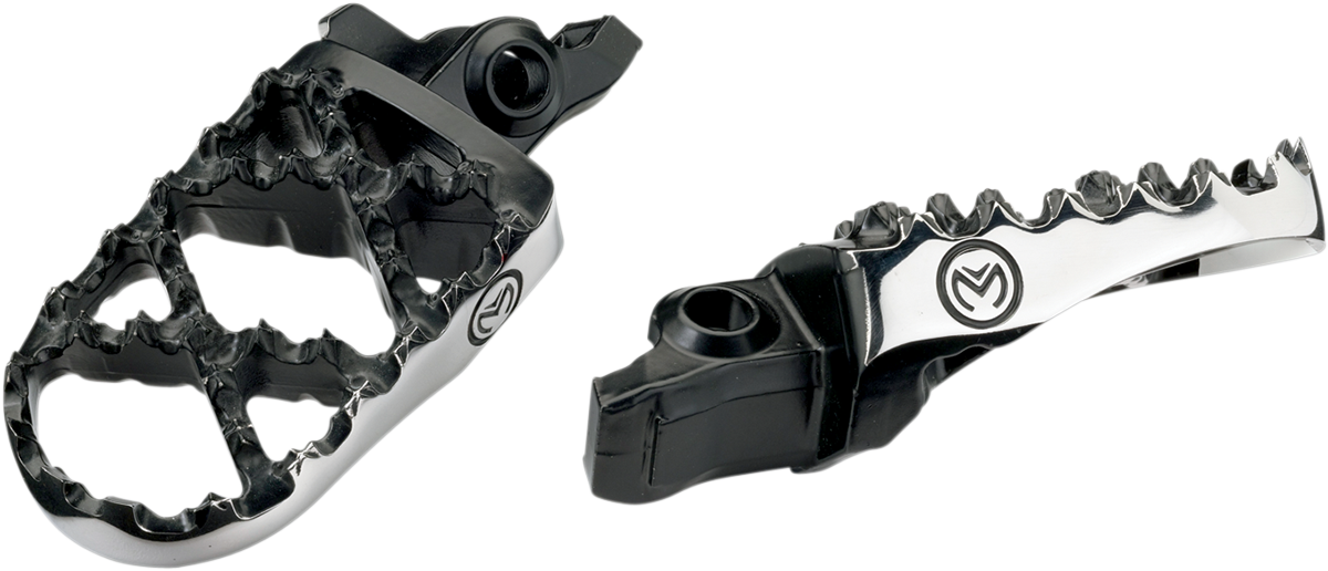 MOOSE RACING Hybrid Footpegs - 1/2" Offset STKTM-16B - Cycle City Outdoors
