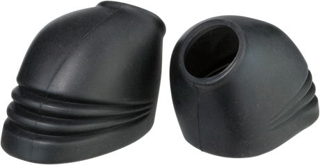 MOOSE RACING Footpeg Protectors - Black 202-8500 - Cycle City Outdoors