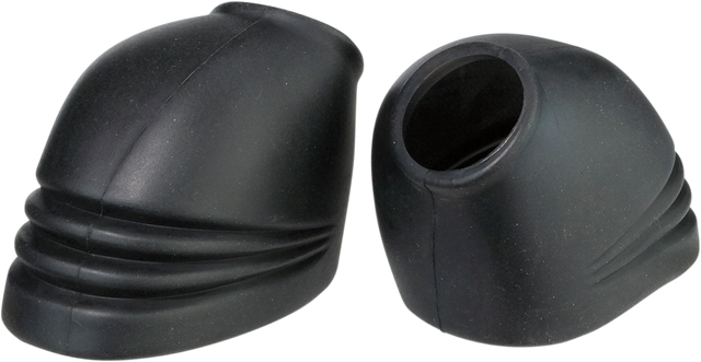 MOOSE RACING Footpeg Protectors - Black 202-8500 - Cycle City Outdoors