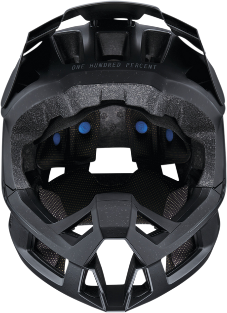 100% Trajecta Helmet - Fidlock - Black - XL 80003-00004