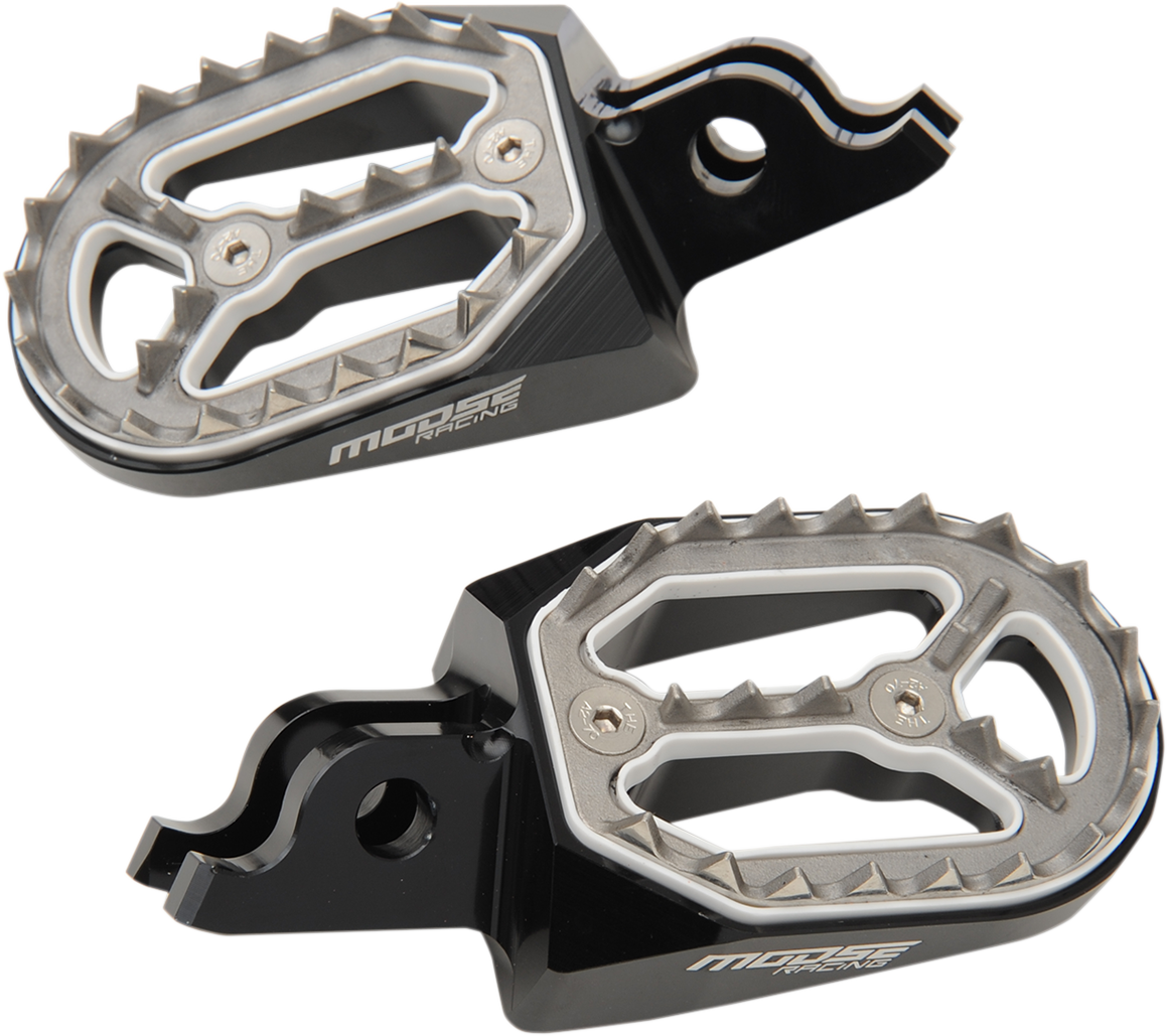 MOOSE RACING Qualifier Footpegs - Standard - Honda P17-14A4B - Cycle City Outdoors