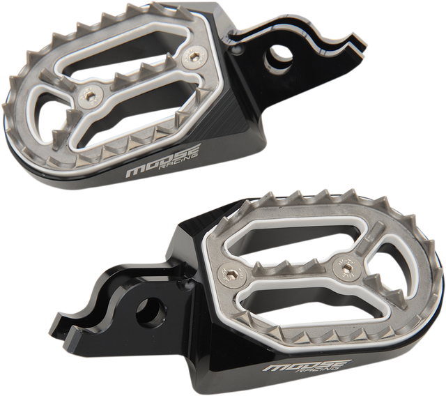 MOOSE RACING Qualifier Footpegs - Standard - Honda P17-14A4B - Cycle City Outdoors
