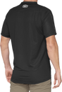 100% Celium Short-Sleeve Jersey - Dark Gray/Black - Small 41204-290-10