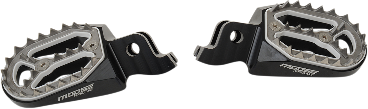 MOOSE RACING Qualifier Footpegs - Standard - Kawasaki P17-24A4B - Cycle City Outdoors