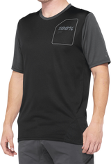 100% Ridecamp Short-Sleeve Jersey - Charcoal/Black - XL 40027-00008