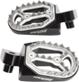 MOOSE RACING Qualifier Footpegs - Standard - Yamaha/Gas Gas P17-44A6B - Cycle City Outdoors