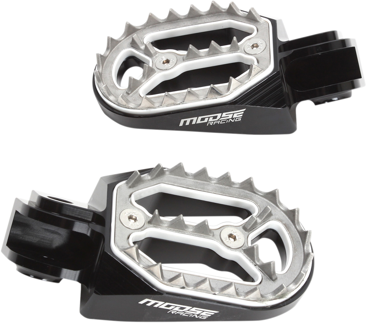 MOOSE RACING Qualifier Footpegs - Standard - KTM/Husqvarna/Sherco P17-54A3B - Cycle City Outdoors