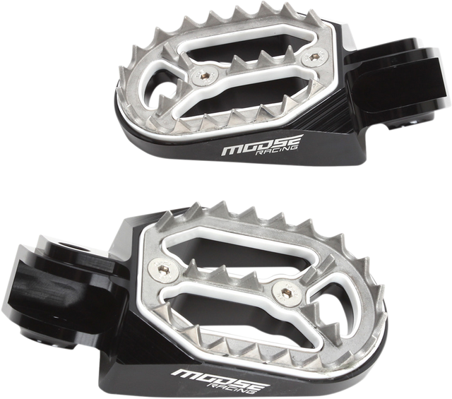 MOOSE RACING Qualifier Footpegs - Standard - KTM/Husqvarna/Sherco P17-54A3B - Cycle City Outdoors