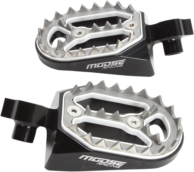 MOOSE RACING Qualifier Footpegs - Standard - Suzuki P17-34A7B - Cycle City Outdoors