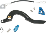 MOOSE RACING Brake Pedal - Blue - Yamaha 82-0222-21-22 - Cycle City Outdoors