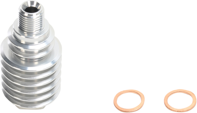 MOOSE RACING Rear Brake Caliper Cooler - Silver M73-100 - Cycle City Outdoors