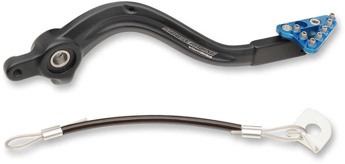 MOOSE RACING Brake Pedal - Blue - Husqvarna 82-0763-21-20 - Cycle City Outdoors