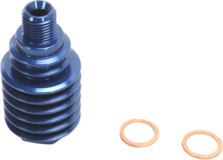 MOOSE RACING Rear Brake Caliper Cooler - Blue M73-120 - Cycle City Outdoors