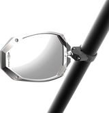 SEIZMIK Mirror - Photon - Side View - Oval - Black/Silver - 1.75" 56-18107