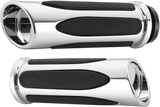ARLEN NESS Deep Cut Comfort Series Grips - TBW - Chrome 07-052