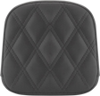 SADDLEMEN Sissy Bar Pad - Lattice Stitched - Black - FL '99-'23 040743