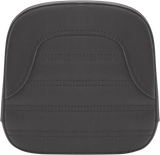 SADDLEMEN Sissy Bar Pad - Roll & Pleat - Black - FL '99-'23 040761