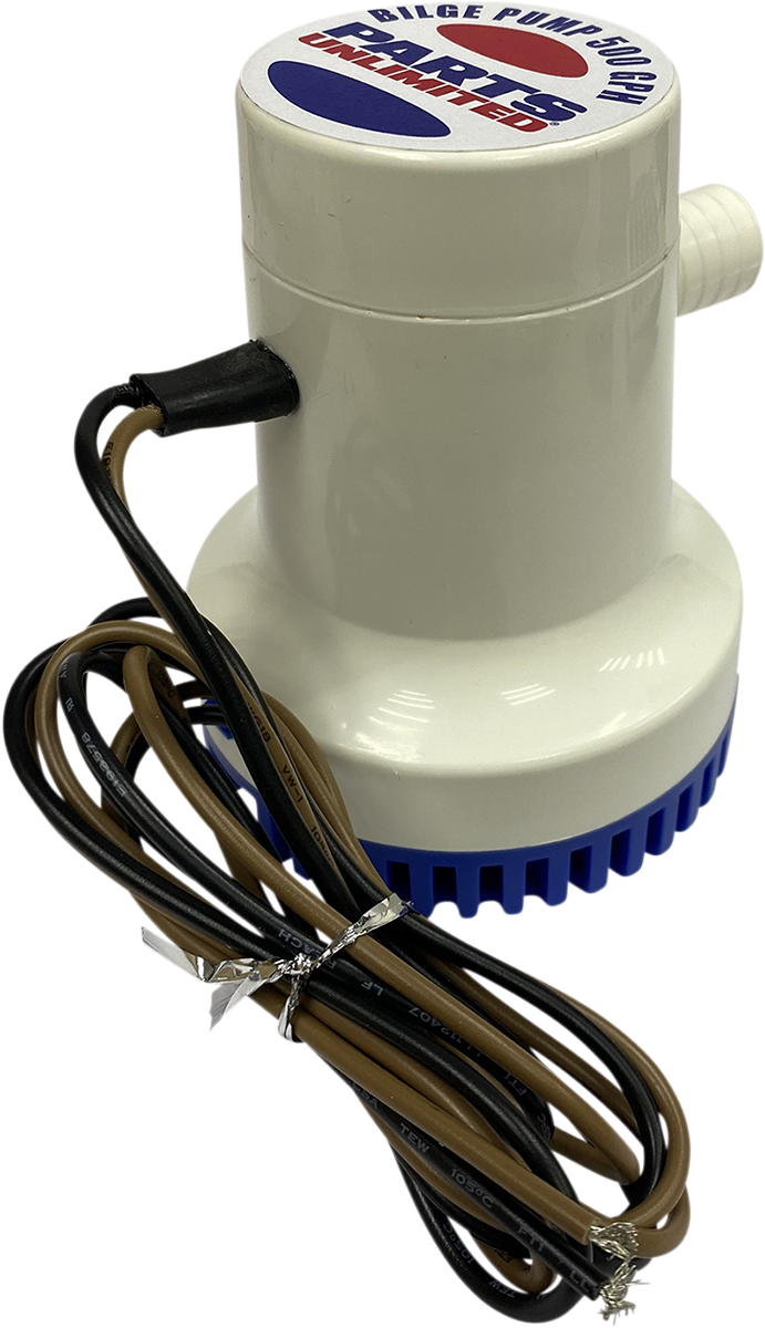 PARTS UNLIMITED Bilge Pump - 500 GPH - Manual W04-7000
