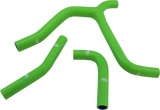 MOOSE RACING Race Fit Radiator Hose Kit - Green - Kawasaki KAW-99 GN - Cycle City Outdoors