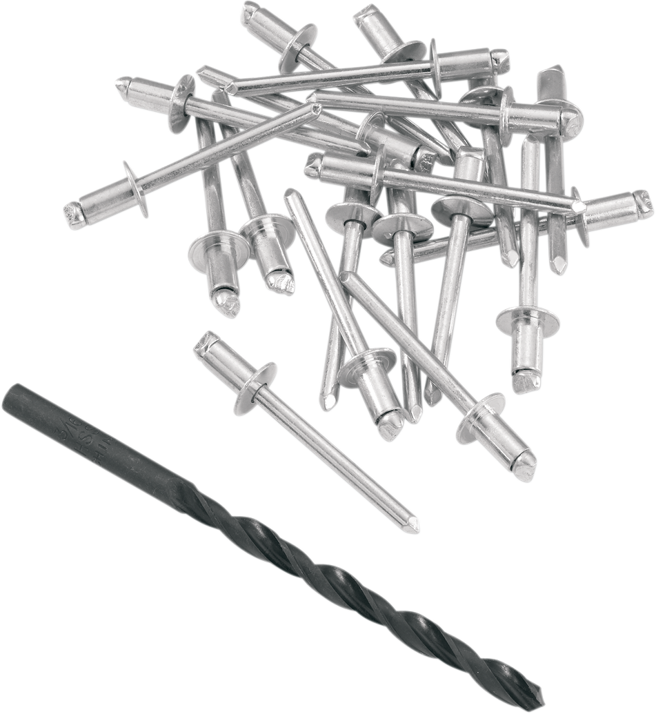 MOOSE RACING Rivet Kit with Bit - 12-3/16" 14218 - Cycle City Outdoors