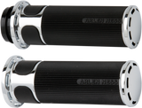 ARLEN NESS Grips - Slot Track - Cable - Chrome 07-300