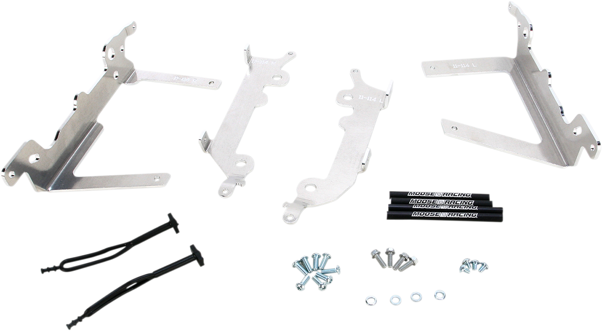 MOOSE RACING Radiator Braces - Husaberg/Husqvarna/KTM 11-114 - Cycle City Outdoors